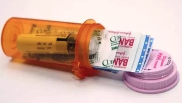 camping tip prescription container