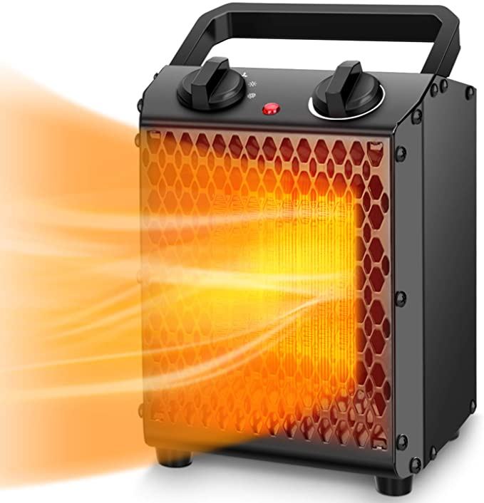 Portable heater used for tent camping